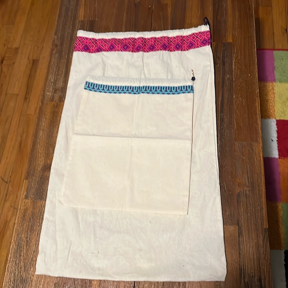 Tory burch dust bag new & use set2